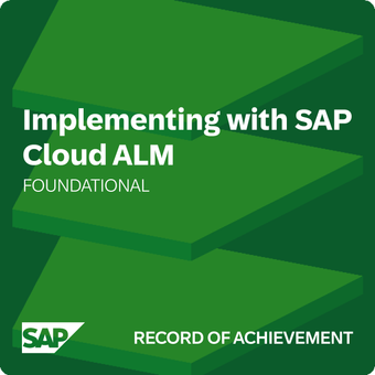 sap_cloud_alm SAP Cloud Record of Achievement